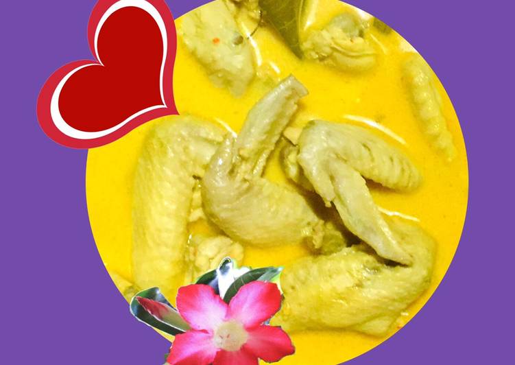 Resep Gulai swiwie (sayap) Anti Gagal