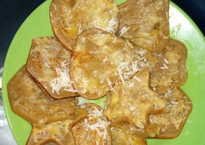 Kue cubit double cheese