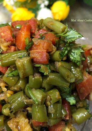 A picture of Beans Carrot Stir Fry – Perfect Lunch Recipe.
