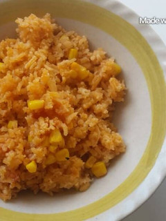 Una foto de Arroz rojo