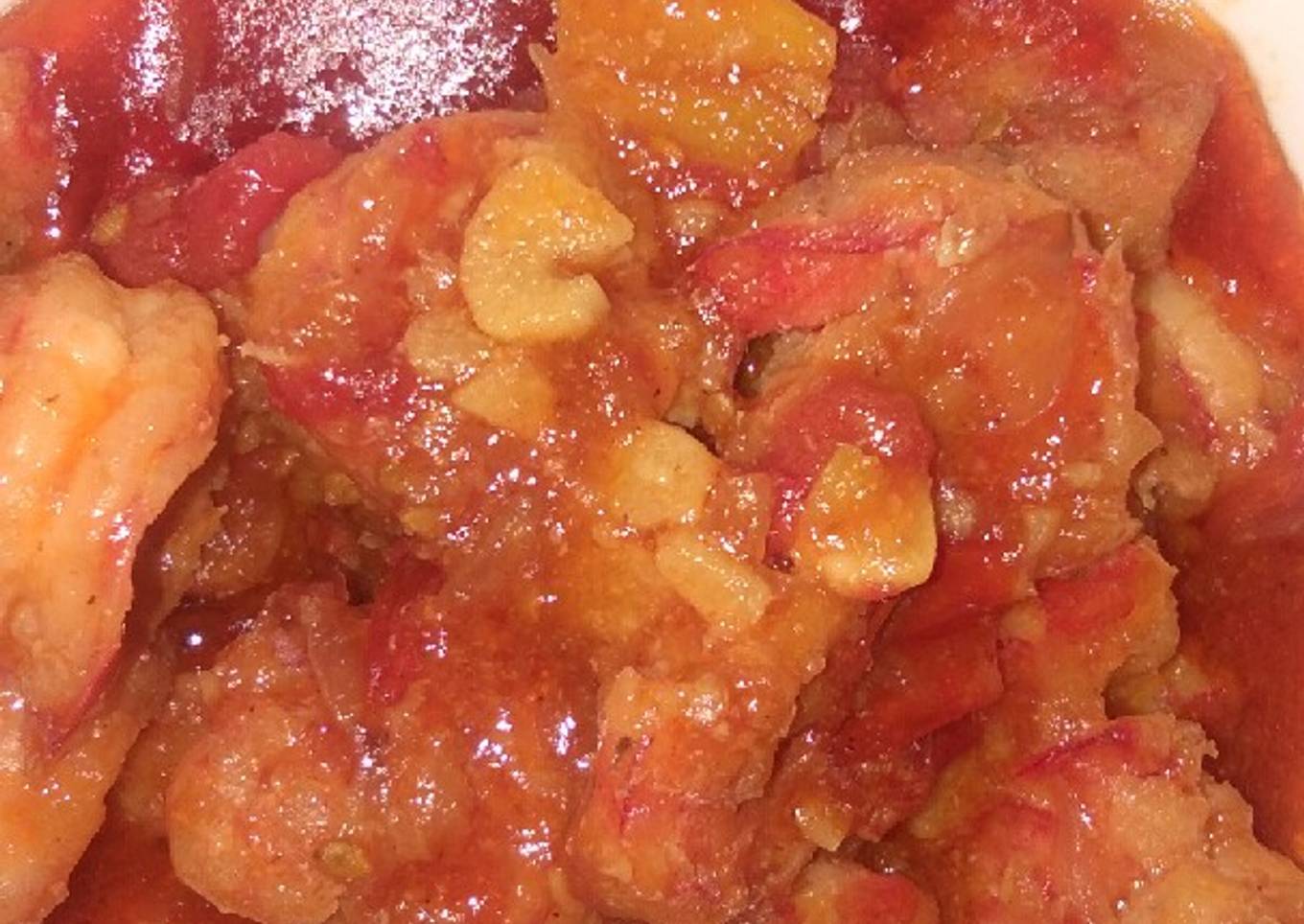 Udang Asam Manis