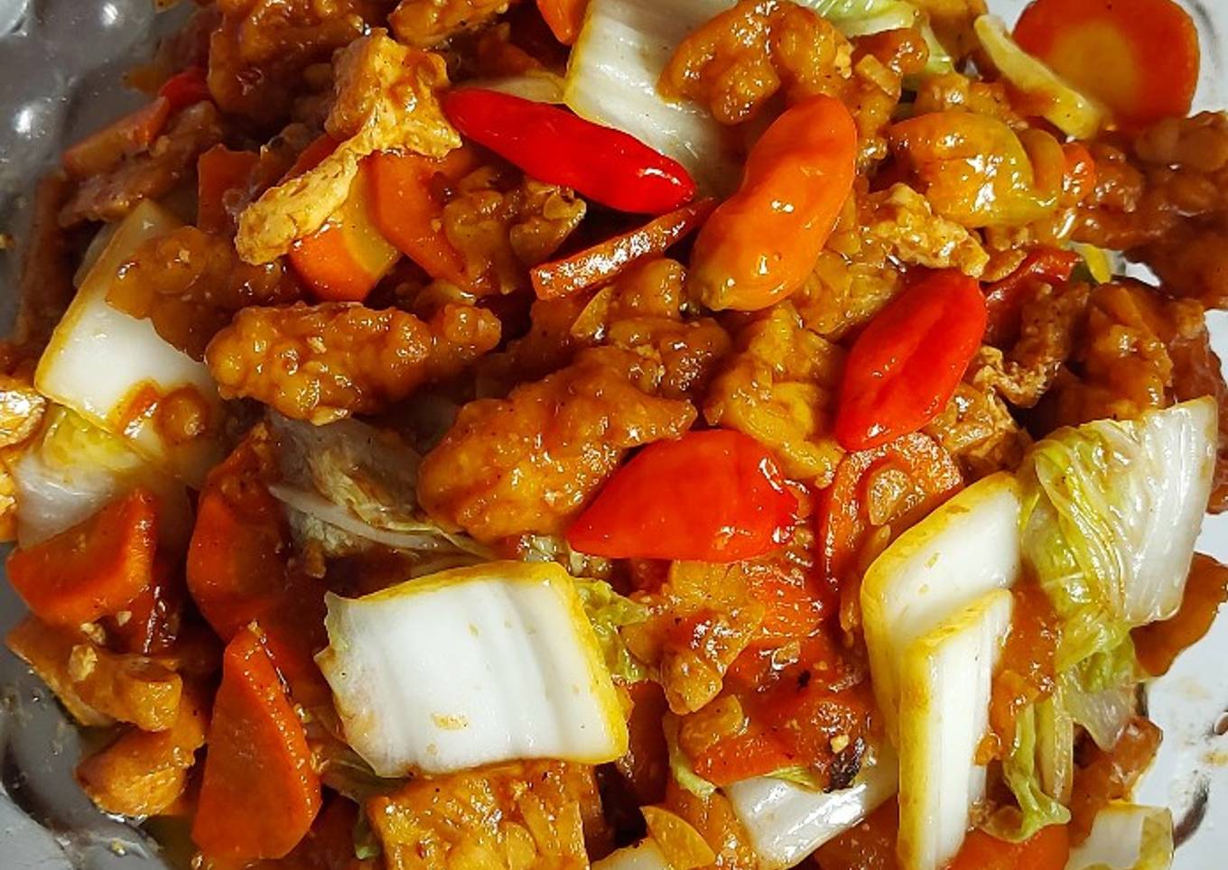 Oseng Ayam Karage