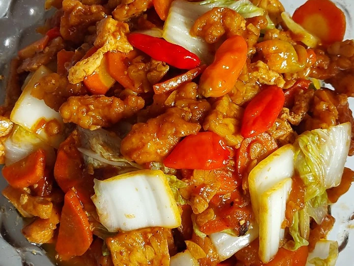 Langkah Gampang Menyiapkan Resep Oseng Ayam Karage yang Lezat Sekali Anti Ribet, Lezat Sekali
