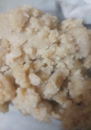 A picture of Gurdwara prasad.