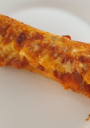 A picture of Beef Enchiladas.