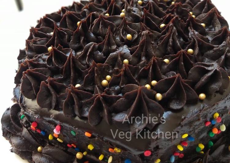 Recipe of Any-night-of-the-week Chocolate truffle cake
