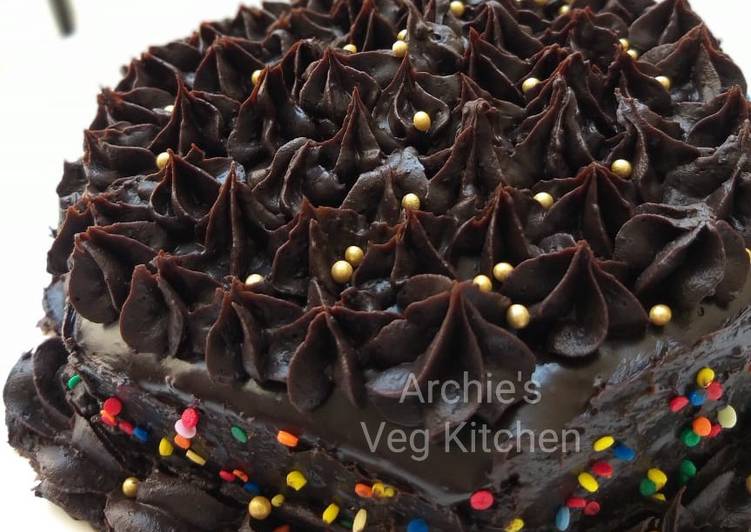 Best of Simple way to Make Chocolate truffle cake