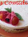 Pastel salado de queso y salami