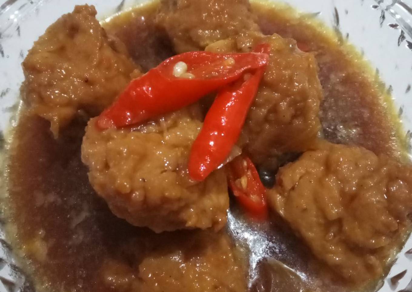 Bola Daging Saus Tiram