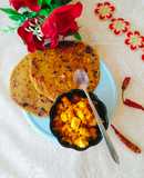 MAIZE FLOUR MISSI ROTI / Makki ka PARATHA 😋