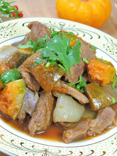 南瓜燒肉 的食譜成品照片