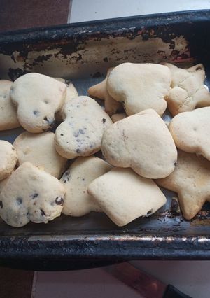 Una foto de Galletitas con Chips de Chocolate en Freidora de Aire