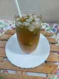 Peach ice tea