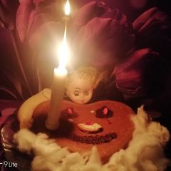Halloween spooky cake A picture of Halloween spooky cake.