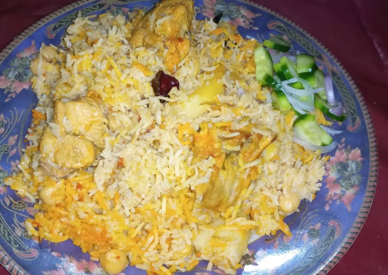 Chicken Chana pulao