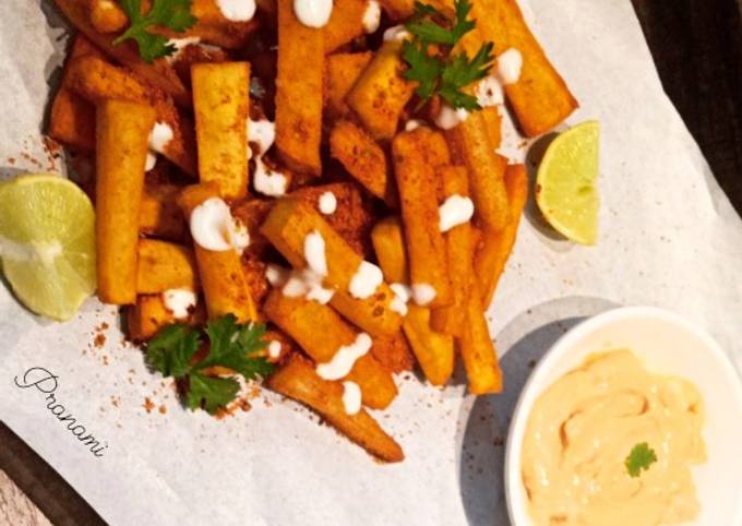 Recipe of Ultimate Peri Peri Sweet Potato Fries