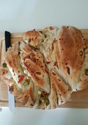 Φωτογραφία της συνταγής Αλμυρή πλεκτή κοτσίδα