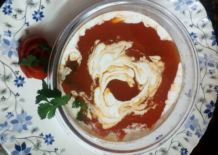 How to Make Super Quick Homemade Creamy tomato soup