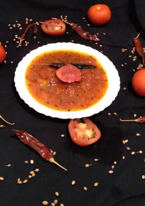 A picture of Tomato chutney.