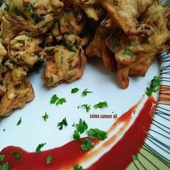 A picture of Mix veg pakoray #cookpadramadan #iftari.