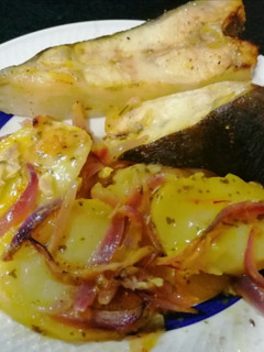 Una foto de Rodaballo al horno