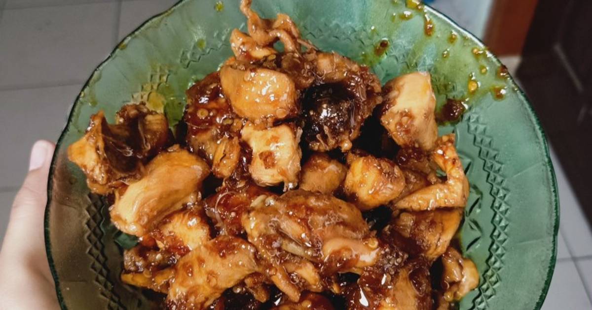 446 resep  ayam  goreng  mentega  kecap pedas  enak dan 