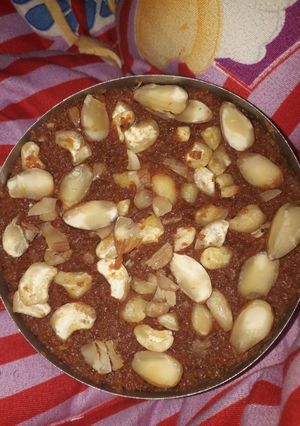 A picture of Gajar ka halwa.