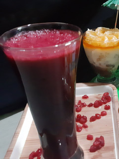 A picture of Pomegranate juice.