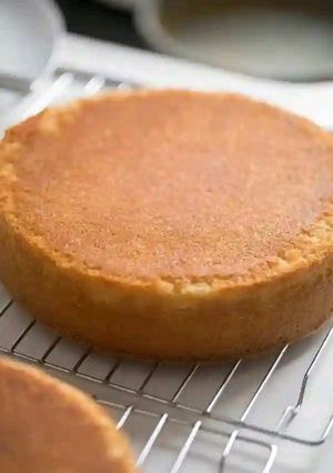 A picture of Oil Based vanilla cake.