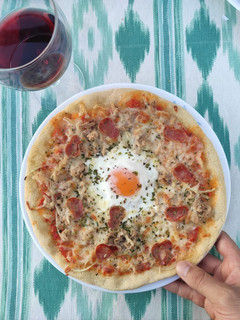 Una foto de Masa de pizza