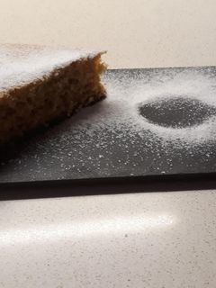 Una foto de Bizcocho de avena y miel