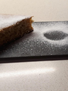Una foto de Bizcocho de avena y miel