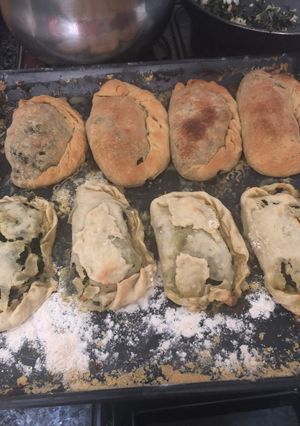 Una foto de 56. Pastissets de bledes o empanadillas de acelgas (almuerzo)
