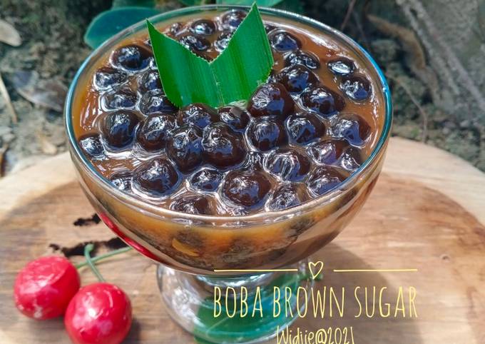 Cara Gampang Membuat Boba Brown Sugar yang Enak Banget