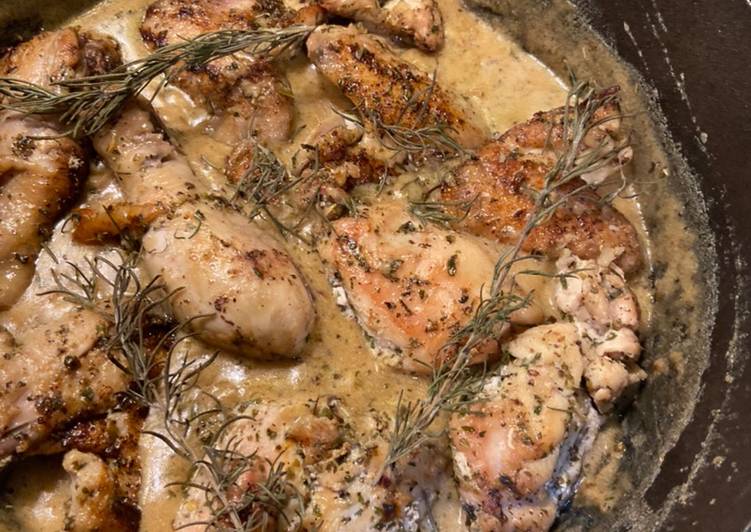 Resep Roasted Herb Chicken (Ayam panggang rempah) Anti Gagal