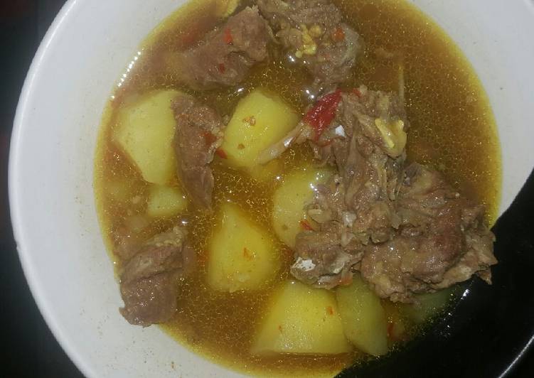 How to Prepare Ultimate Farfesun naman rago da dankalin hausa Cooking Basics for Newbies