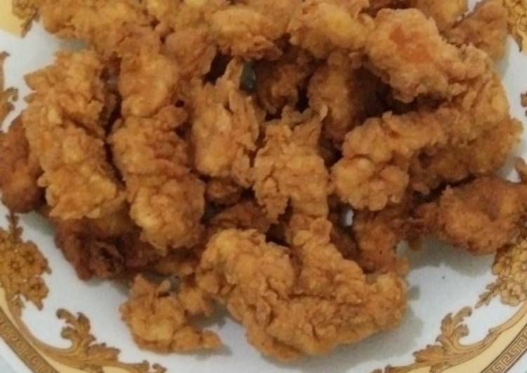 Cara Menghidangkan Ayam filet krispi yang Bikin Ngiler!