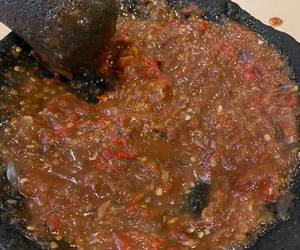 Resep mudah Sambal Pecel Lele Nikmat Lezat