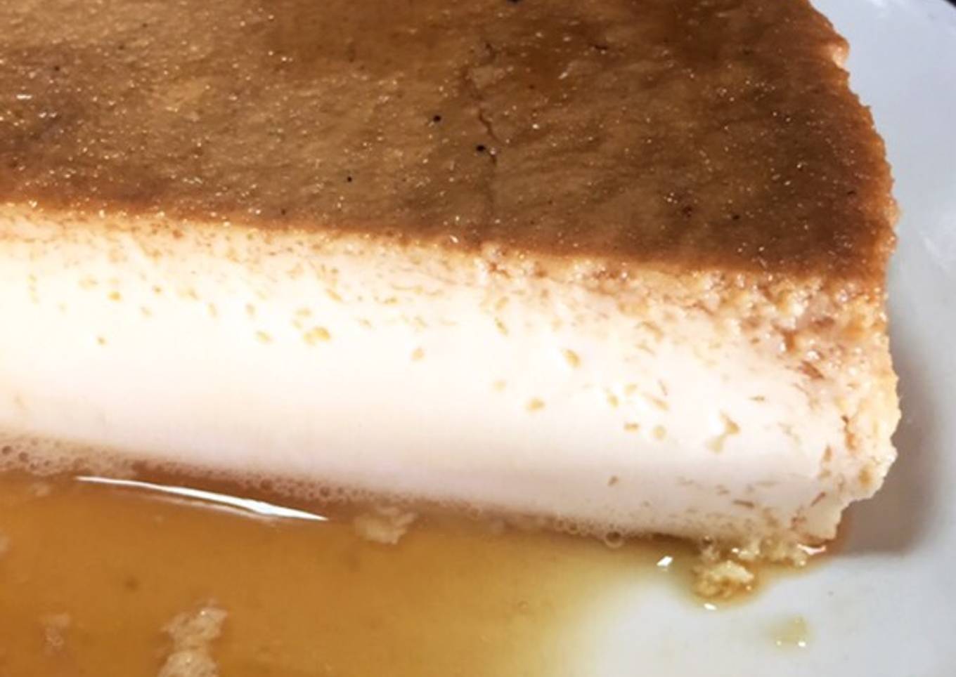 Flan saludable