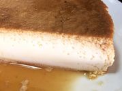 Una foto de flan sin leche condensada
