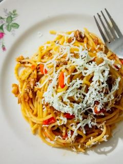 Foto resep Sarden Spaghetti