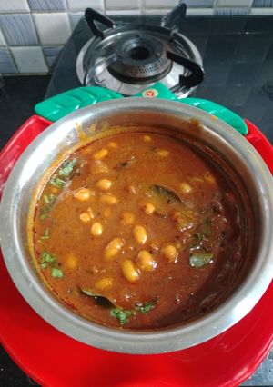 நிலக்கடலை குழம்பு(புளி) செய்முறை முக்கிய புகைப்படம்