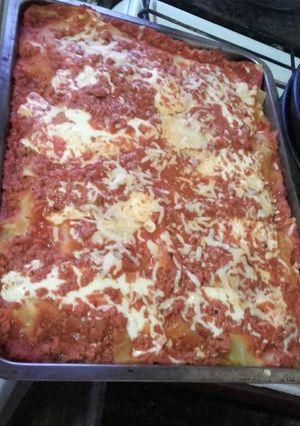 Una foto de Lasagna como a mi me gusta