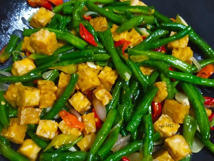 Langkah Gampang Membikin Resep Tumis Tempe Kacang Panjang yang Bikin Ngiler Anti Ribet, Lezat