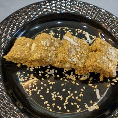 A picture of Sesame seeds barfi (Tilachi vadi).