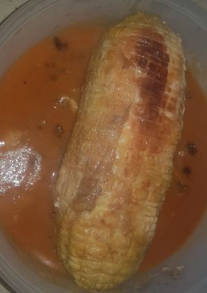 Una foto de Pollo relleno