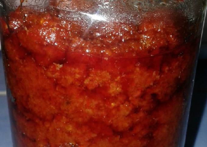 Sambal bajak warisan mamaku