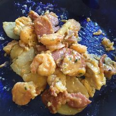 A picture of Potato/Meat Hash.