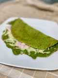 Crepe de espinacas
