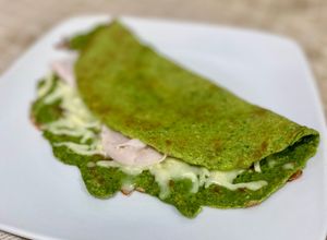 Foto principal de Crepe de espinacas